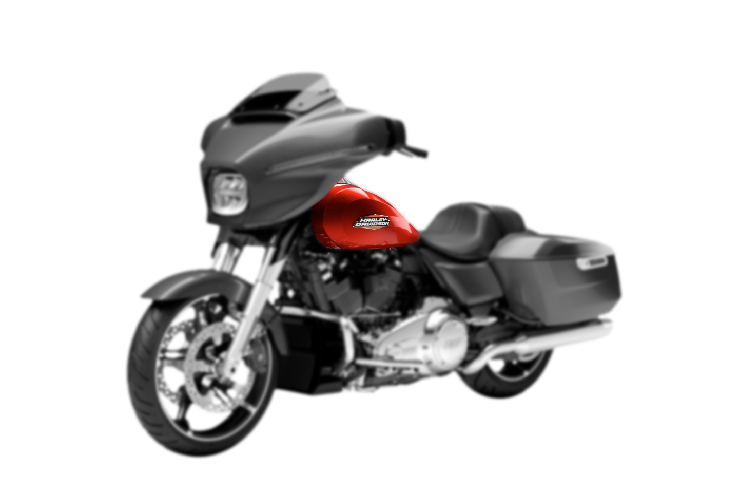 2024-2025 Harley Davidson Street Glide 3M Pro Series Fuel Tank Paint Protection Film Kit